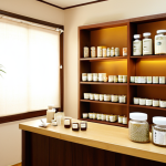 **Image Prompt:** "Cozy Korean Medicine Clinic interior. Focus on the warm lighting, traditional herbal medicine jars on shelves, and a friendly doctor offering acupuncture to a patient. The clinic should have a welcoming, personal atmosphere. Soft, natural color palette."