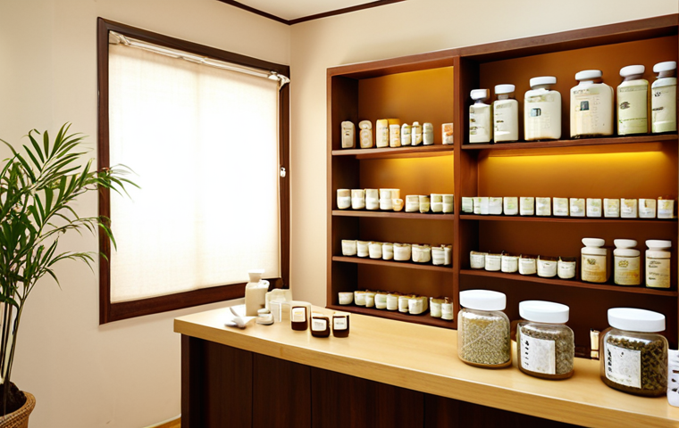 **Image Prompt:** "Cozy Korean Medicine Clinic interior. Focus on the warm lighting, traditional herbal medicine jars on shelves, and a friendly doctor offering acupuncture to a patient. The clinic should have a welcoming, personal atmosphere. Soft, natural color palette."